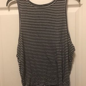 Lila clothing company striped tank top